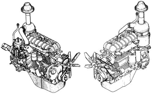 Схема двигателя А-41
